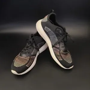 adidas gazelle silver green womens Skechers Bobs Broadies City Terrain Womens Black Athletic Hiking Shoes
